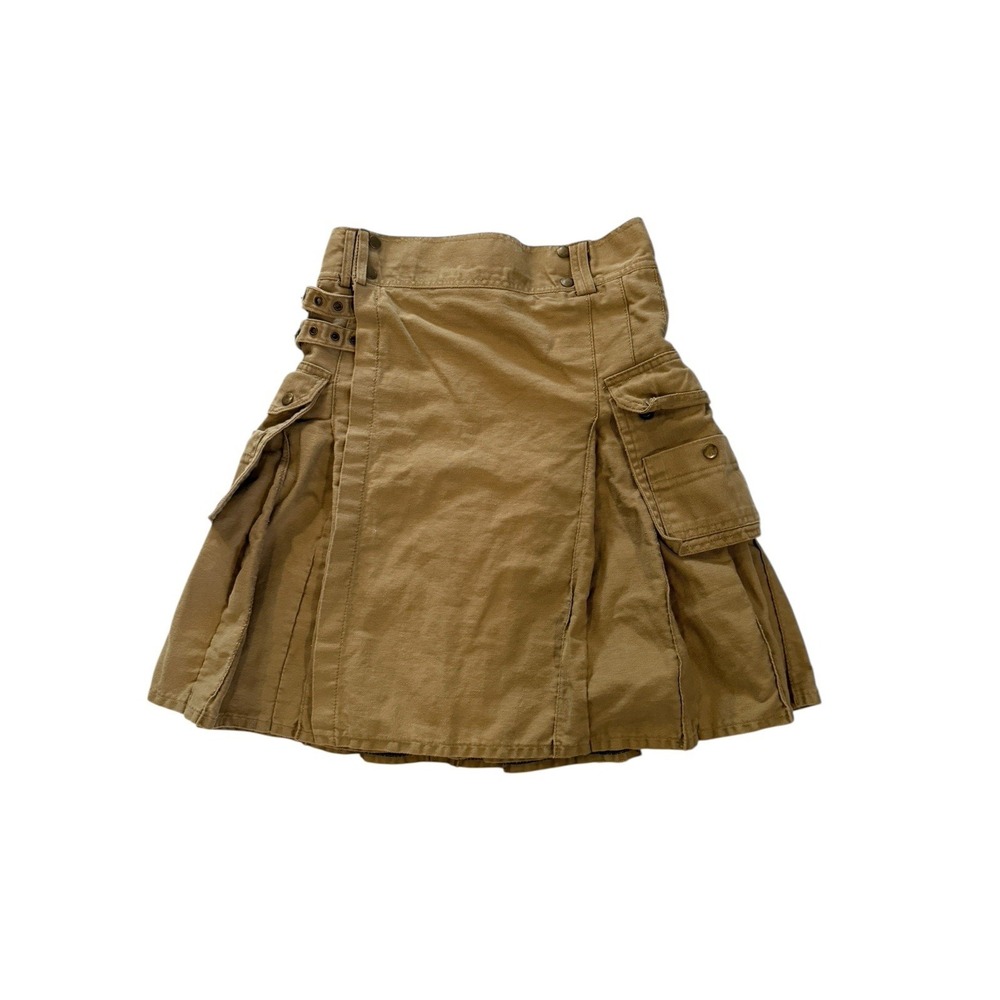 Men's Cargo Kilt Shorts in Khaki